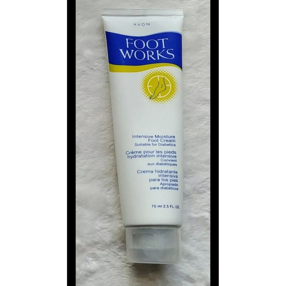 moisturizer New Avon Foot Works cream intensive skin care protection